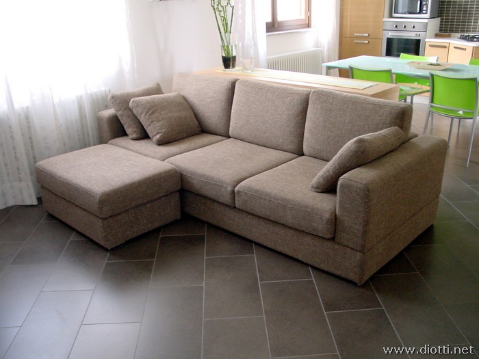 Swing sofa ottoman removable fabric cover